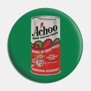 Ac'hoo Brand Sneezing powder Pin