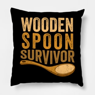 Wooden Spoon Survivor Pillow