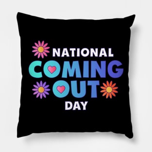 National Coming Out Day Pride LGBTQ Pillow