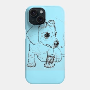 Steampup Weinerdog Phone Case