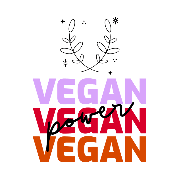 Vegan vegan vegan by VeganShirtly