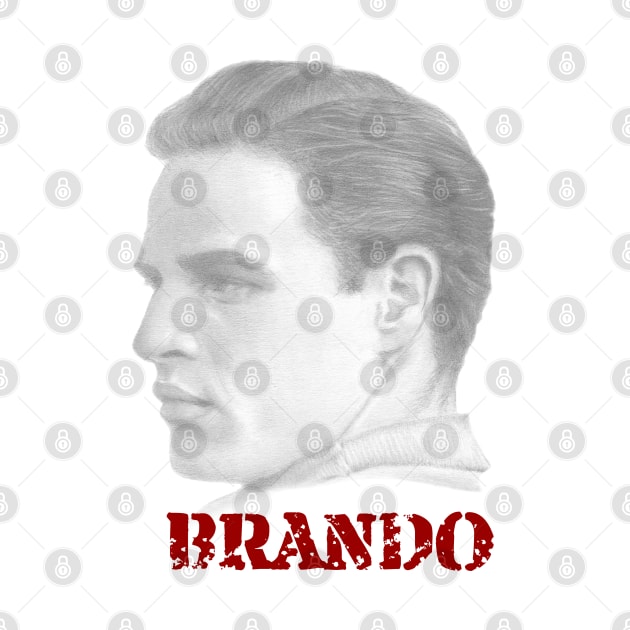 Marlon Brando by jkarenart