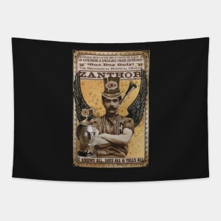Steampunk Oracle - Zanthor Sees All Tapestry