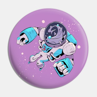 AstroFish in Space Pin