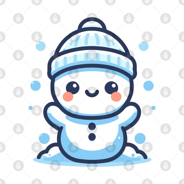 Cute Snowman by Zaltra Design