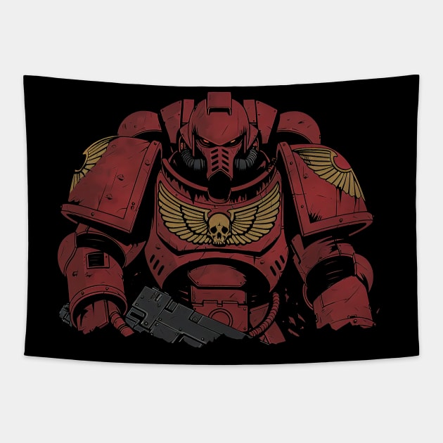 Red like blood Tapestry by obstinator