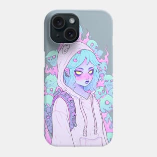 Pastel Goth Hunted Witchy Girl Phone Case