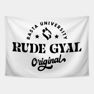 Rasta University Rude Gyal Original Reggae Tapestry