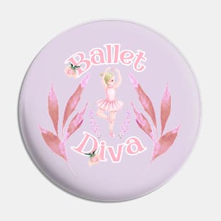 Ballet Diva - Ballerina Pin