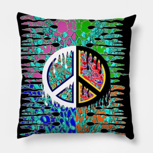 peace gothic goth pop art cool Pillow