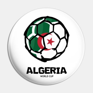 Algeria Football Country Flag Pin