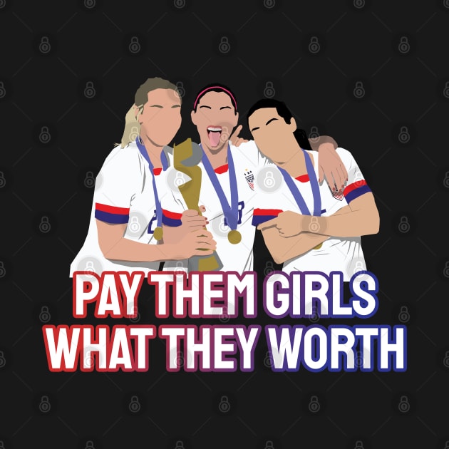 USWNT Pay Them Girls by Hevding