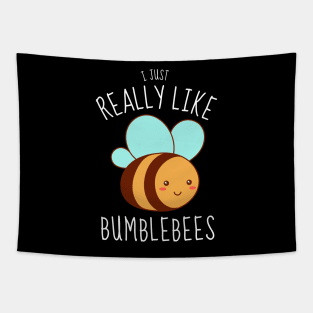 I Just Really Like Bumblebees Funny Tapestry