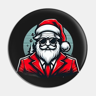 Swag Santa Claus Pin