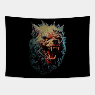 Crazy Werewolf Tapestry