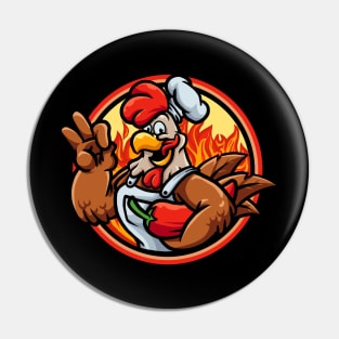 SPICY ROOSTER Pin