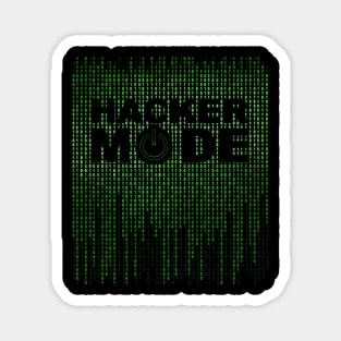 Hacker Mode Cool Cybersecurity Magnet