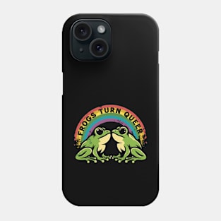 Frogs Turn Queer Phone Case