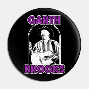 Purple garth Pin