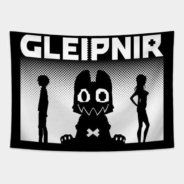 Gleipnir White Tapestry by Atpidarp