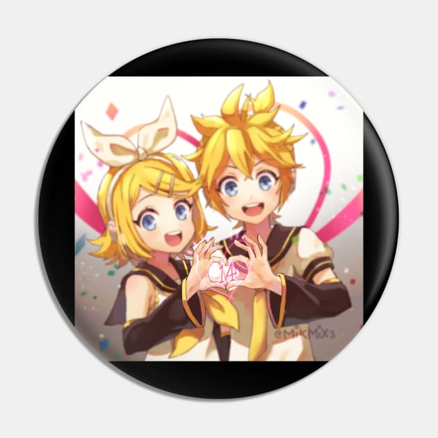 Kagamine Twins Pin by mikmix