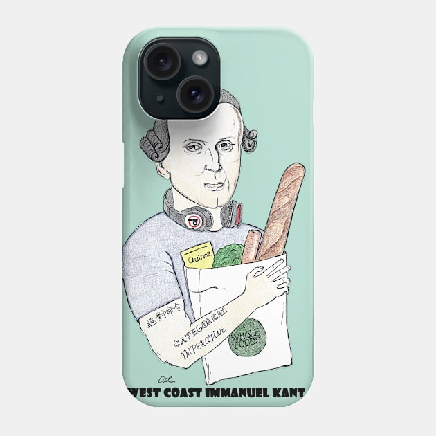 West Coast Kant Phone Case by ZorroTheCat