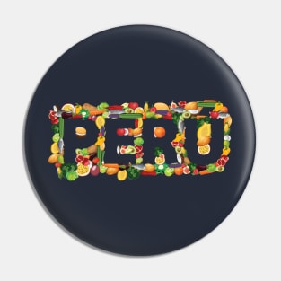 Peruvian Food Pin