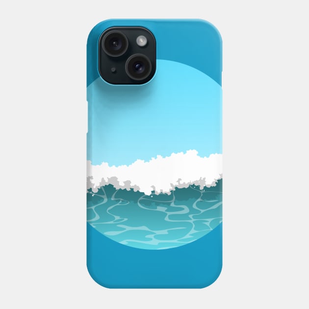 Wave Phone Case by tuditees