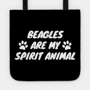 Beagles Are My Spirit Animal Tote