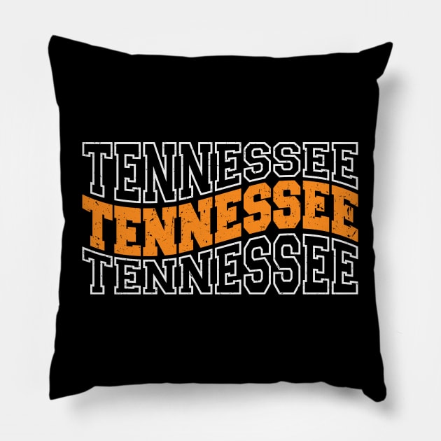 Tennessee Pillow by Etopix