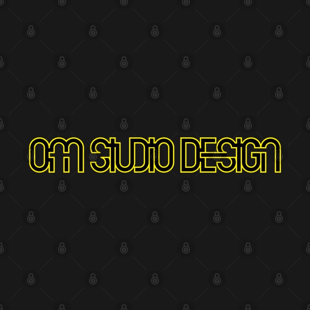 OM studio logotype 2020 long by omstudio