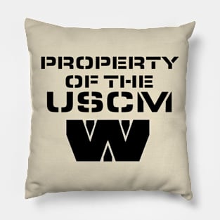 Property of the USCM Pillow