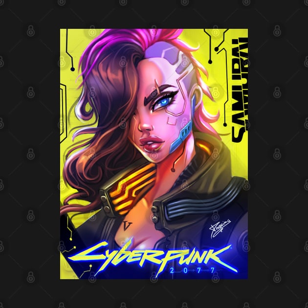 Cyberpunk 2077 - V by Dhaxina