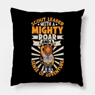 Lion Scout Leader - Scouting Pillow