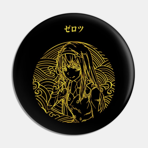 Gold zero two Pin by stingi