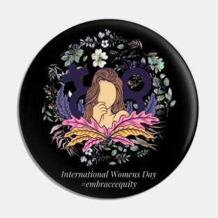 international women's day 2023 embrace equity 2023 Pin