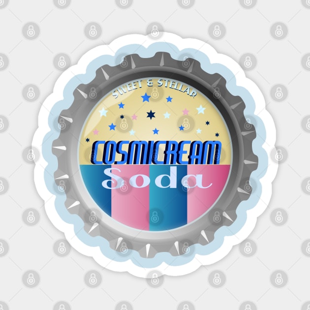 Cosmicream Soda Bottlecap Magnet by TaliDe