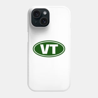 Vermont - VT - oval Phone Case