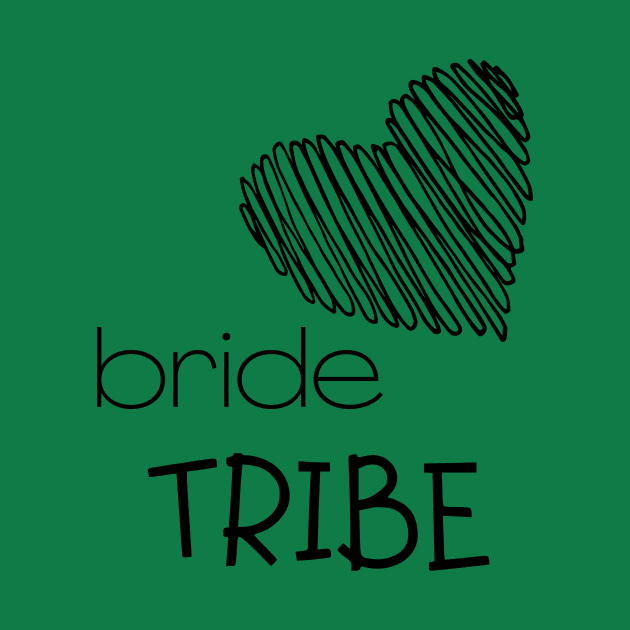 Bride Tribe Bride Bachelorette Party Shirts Bridal T-Shirt Wedding Tshirt by RedThorThreads