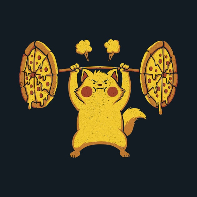 Pizza Cat Gym by Tobe Fonseca by Tobe_Fonseca