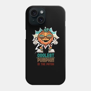 Retro Coolest Pumpkin In The Patch Halloween Phone Case