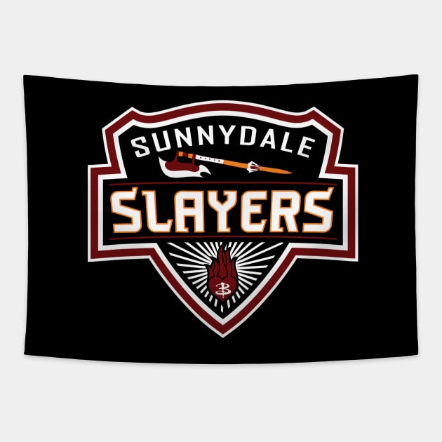 Sunnydale Slayers Tapestry by rexraygun