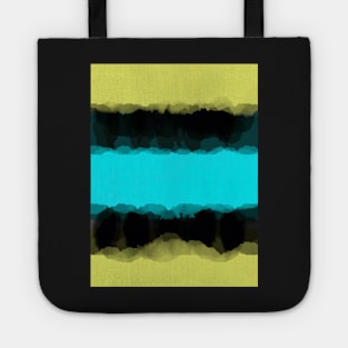 Turquoise, Green & Black Tote