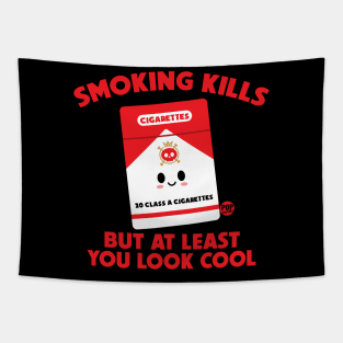 SMOKING KILLS Tapestry