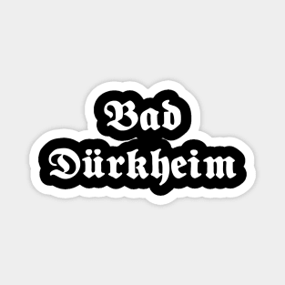 Bad Dürkheim written with gothic font Magnet