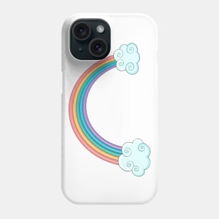 rainbow unicorn Phone Case