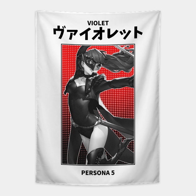 Violet Persona 5 Tapestry by KMSbyZet