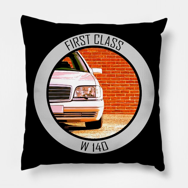 Mercedes w140 - first class Pillow by WOS