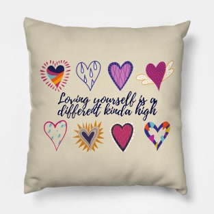 Loving yourself Pillow