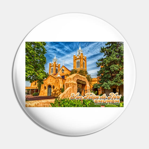 San Felipe de Neri Church Pin by Gestalt Imagery